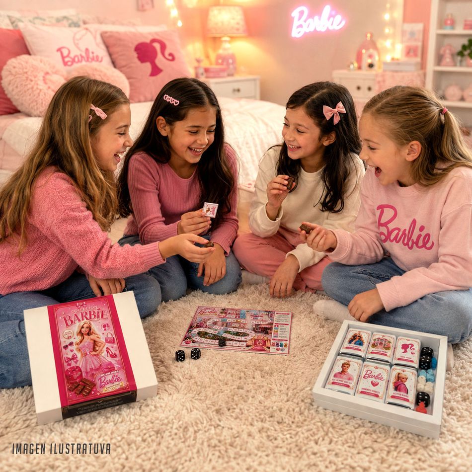 Set temático ClanBox con chocolates y juego